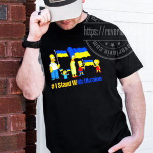 The Simpsons I Stand With Ukraine Classic T-Shirt