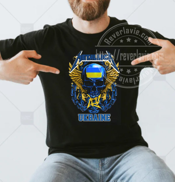 The Skull Metallica Ukraine T-shirt