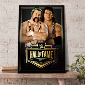 The Steiner Brothers WWE Hall of Fame Class of 2022 Poster Canvas