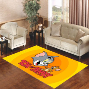 Tom And Jerry Cartoon Design Nice Rug Carpet