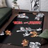 Akatsuki Cloud Naruto Rug For Living Room