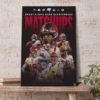 Tom Brady Epic 2022 Quarterback Matchups Poster Canvas