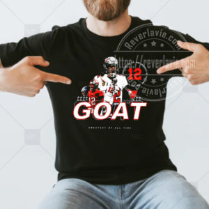 Tom Brady The Greatest Of All Time Aaron Rogers Patrick Mahomes NFL T-shirt