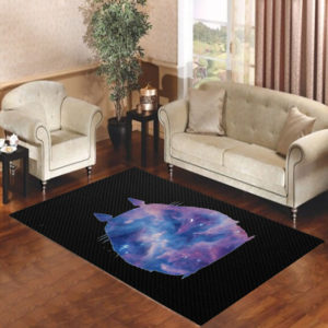 Totoro Galaxy Rug For Living Room