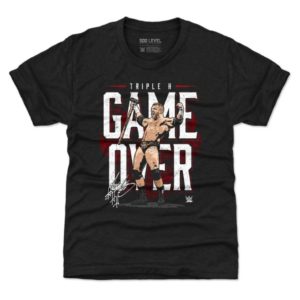 Triple H Retires Game Over Signatures T-shirt