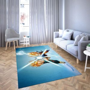 Trunks and Goten Dragon Ball Area Rug Carpet