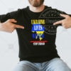 Ukraine Map The Fight Is Here I Need Ammunition Not A Ride T-shirt