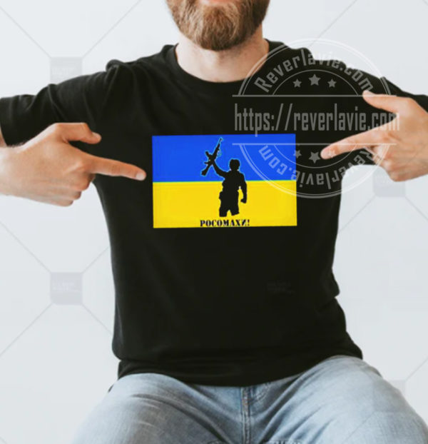 Ukraine Pосомахи For Charity Ukraine Soldier Flag Unisex T shirt