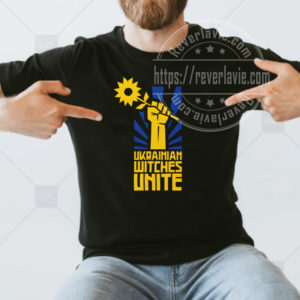 Ukraine Sunflower Witches Unite T shirt