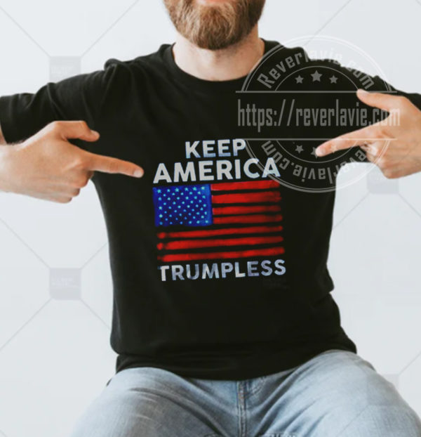 Under Joe Biden The Rock Keep America Trumpless Unisex T-Shirt