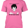 Dragon Ball Z Pink Vegeta Men Summer Fashion Dragonball Vegeta Pink T-Shirt