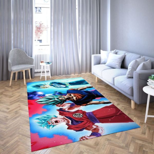 Vegito Blue of Dragon Ball Area Rug Carpet