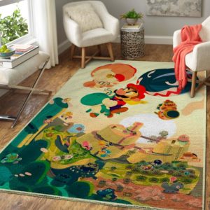 Video Game Area Rug Carpet For Bedroom