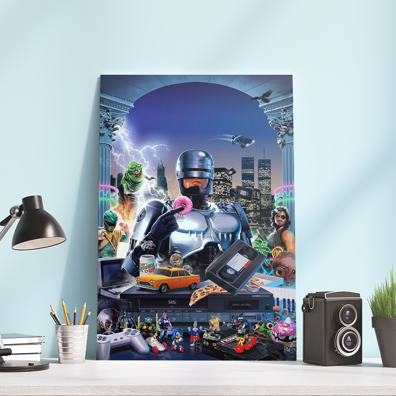 Videodrome Action Poster Canvas Videodrome Action Poster Canvas