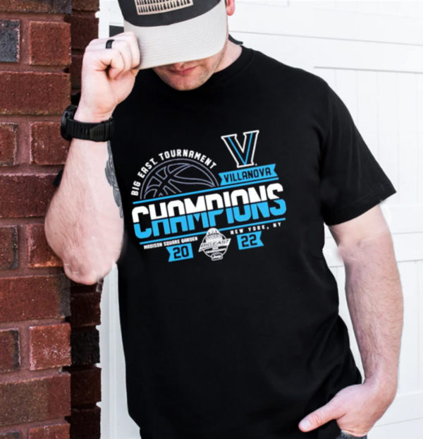 Villanova Champions Big East Conference 2022 T-Shirt