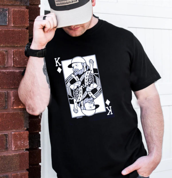 Wade Miley Blue Playing Card Cincinnati Baseball Classic T-Shirt