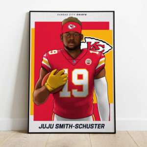 Welcome JuJu Smith Schuster Kansas City Chiefs Poster Canvas