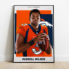 Welcome Carson Wentz Washington Commanders Poster Canvas