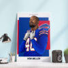 Welcome Chandler Jones Las Vegas Raiders Poster Canvas