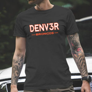 Wellcome Russell Wilson Denver Broncos Vintage T-Shirt