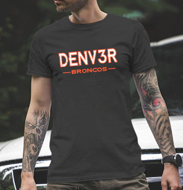 Wellcome Russell Wilson Denver Broncos Vintage T-Shirt