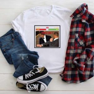 Will Smith Smacks Chris Rock Keep My Wife’s Name Out Your Fucking Mouth Oscar 2022 T-Shirt