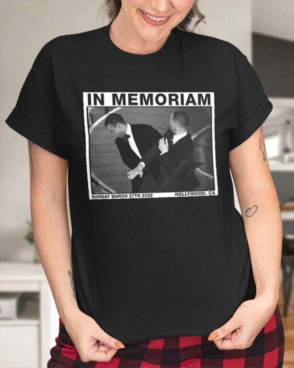 Will Smith Smacks Chris Rock Onstage T-shirt