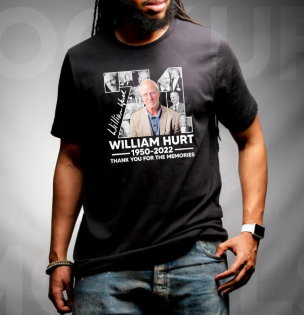 William Hurt 1950 2022 Thank You For The Memories Classic T-Shirt