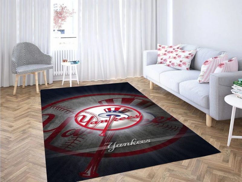 Yankees Baseball Area Rug Carpet Yankees Baseball Area Rug Carpet