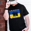 Slava Ukraini Maps Flags T-Shirt