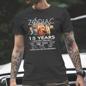 Zodiac 15 Years 2007 2022 Thank You For The Memories Unisex T-Shirt