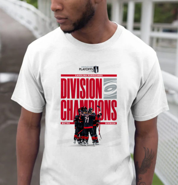 2022 Carolina Hurricanes Champions Metropolitan Division Stanley Cup Playoffs T-Shirt