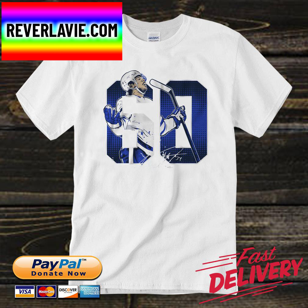 Auston Matthews 60 Goals Signature Unisex T-Shirt Auston Matthews 60 Goals Signature Unisex T-Shirt