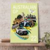 Australian GP Formula 1 2022 Poster Canvas