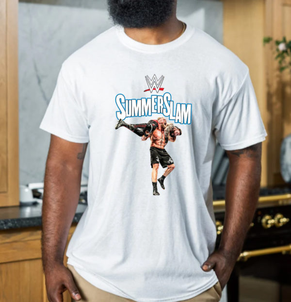 Brock Lesnar Beat Roman Reigns SummerSlam WWE T-Shirt
