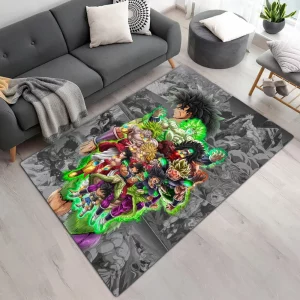 Broly All Forms Dragon Ball Rug Home Decor