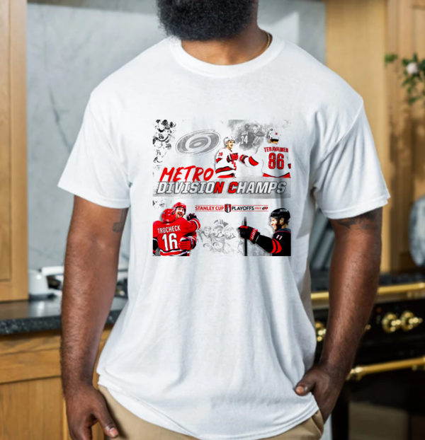 Carolina Hurricanes Metropolitan Division Champs 2022 Stanley Cup Playoffs T-Shirt