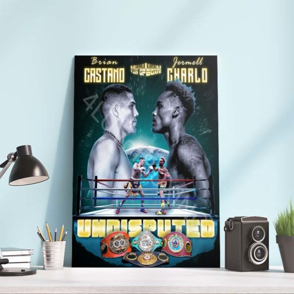 Charlo vs Castano 2 Undisputed WBC Poster Canvas