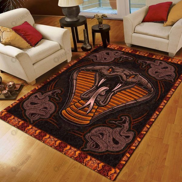 Cobra Snake Rug For Living Room