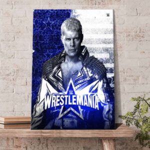 Cody Rhodes American Nightmare Is Back Poster Canvas