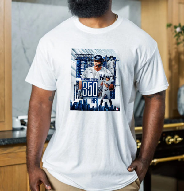 Congratulation Giancarlo Stanton 350 HR Milestone Classic T-Shirt