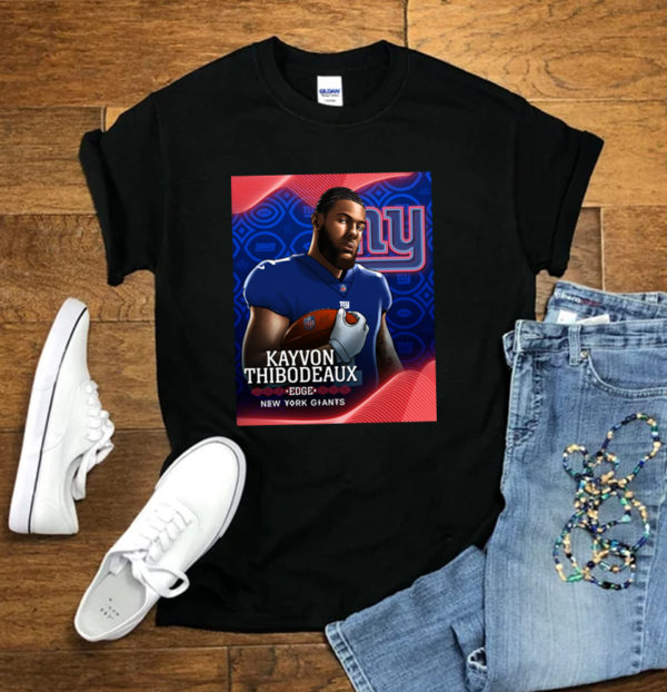 Congratulation Kayvon Thibodeaux New York Giants NFL Draft 2022 T-Shirt