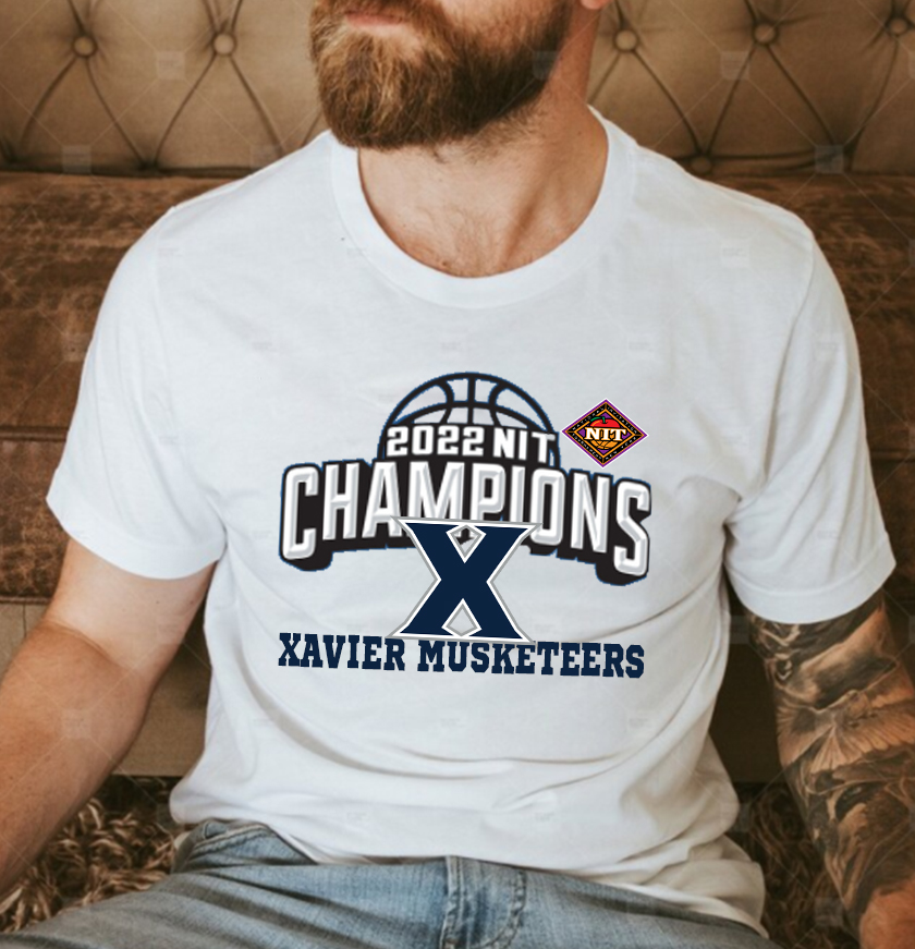 Congratulation Xavier Musketeers Champions NIT 2022 T-Shirt Congratulation Xavier Musketeers Champions NIT 2022 T-Shirt