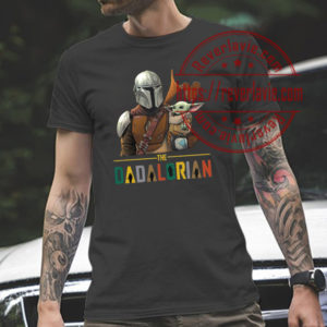 Dadalorian Noun Like A Dad New Star Wars Fathers Day Unisex T-Shirt
