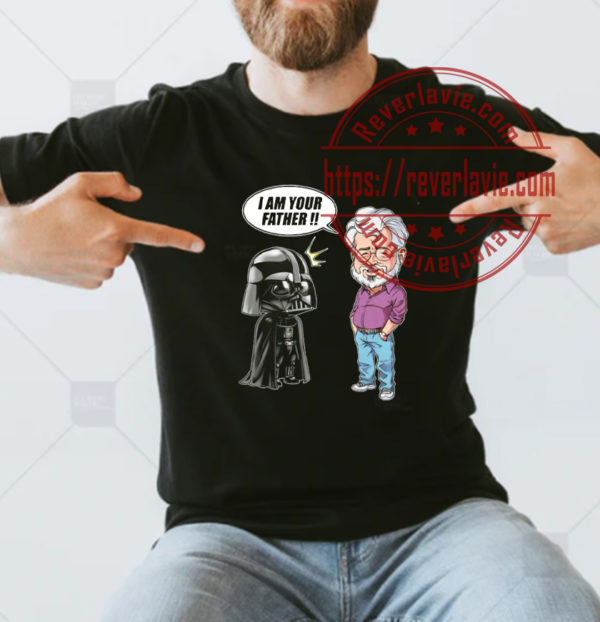 Darth Vader And George Fathers Day Star Wars Unisex T-Shirt