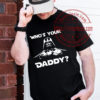 Galaxy Darth Vader Silhouette Fathers Day Star War Unisex T-Shirt