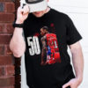 Congratulation Demar Derozan 50 Points Chicago Bulls NBA T-Shirt