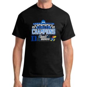 Duke Vs Kansas Jayhawks National Champions NCAA March Madness 2022 T-shirt