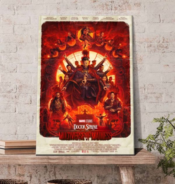 Final Poster Doctor Strange Multiverse of Madness Marvel Poster Canvas