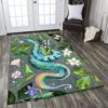 Snake Design Style Rug Living Room